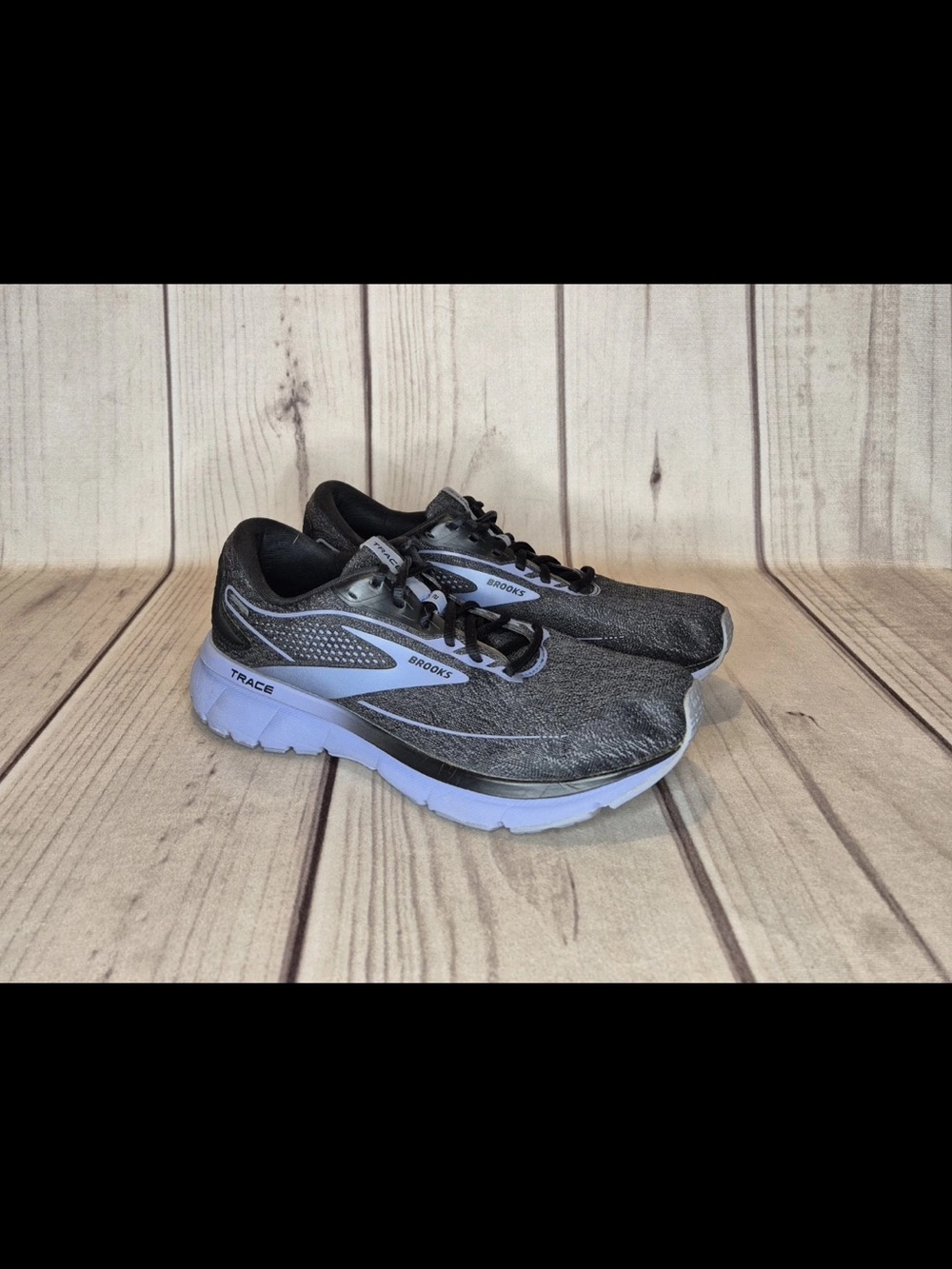 Brooks Trace 2 Women’s Size 10.5 Black Sneakers Running Gym Athletic Shoes